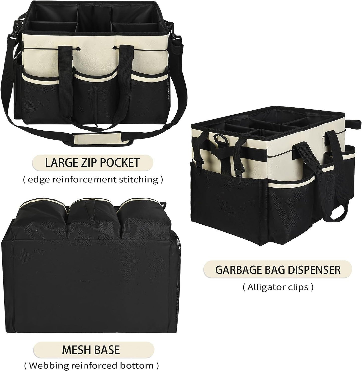 Large Wearable Cleaning Ditty Bag