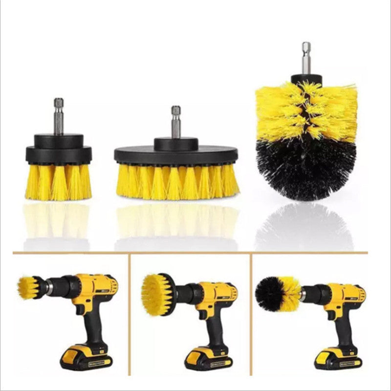 Brush kit for carpet cleaning