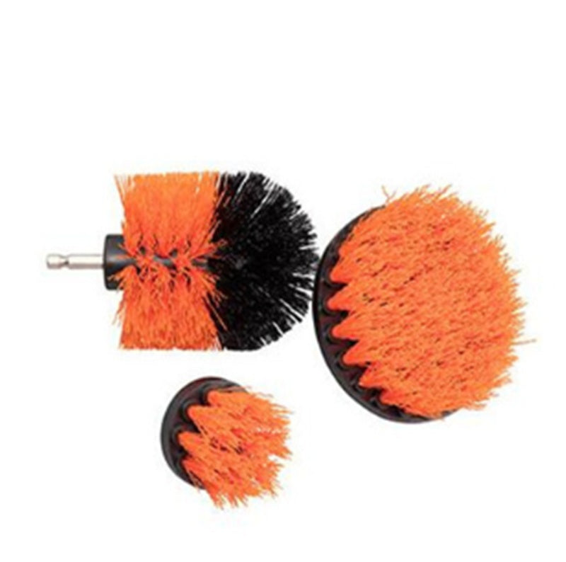 Brush kit for carpet cleaning