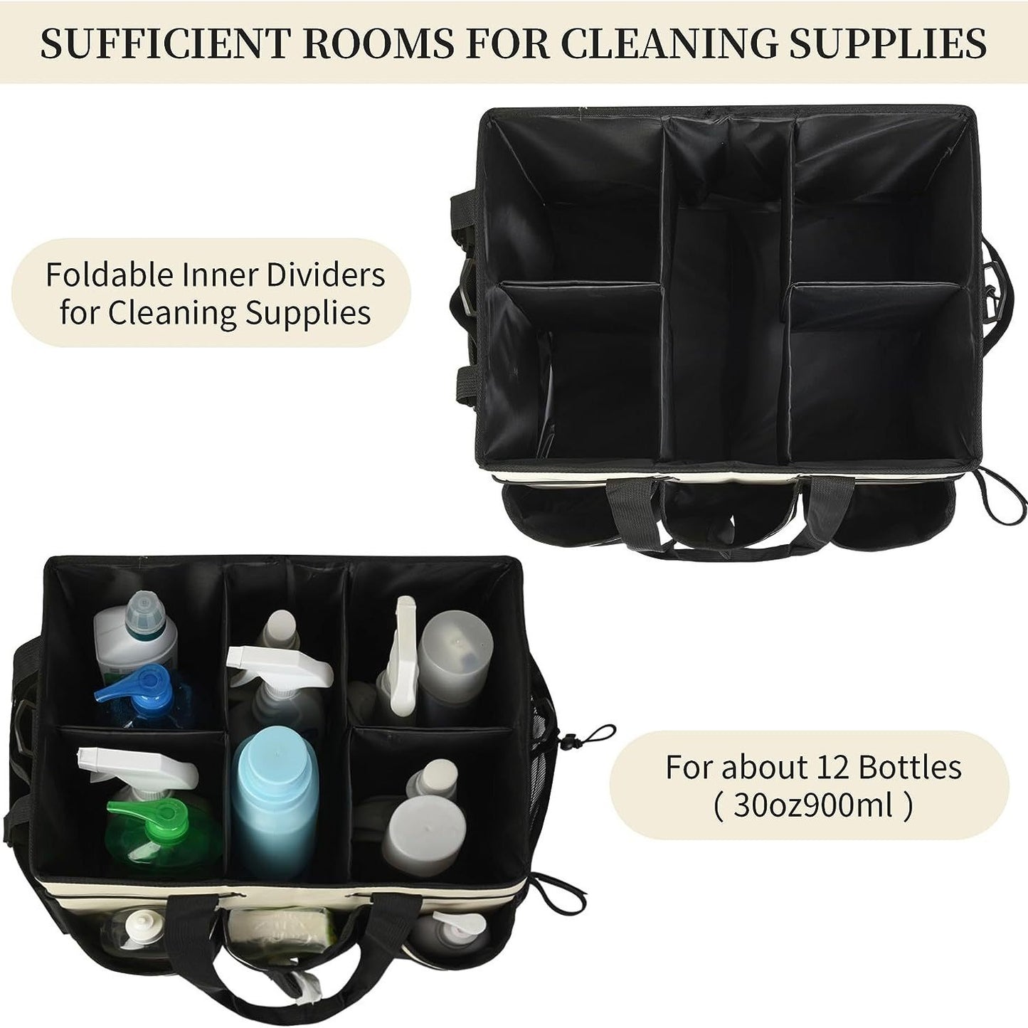 Large Wearable Cleaning Ditty Bag