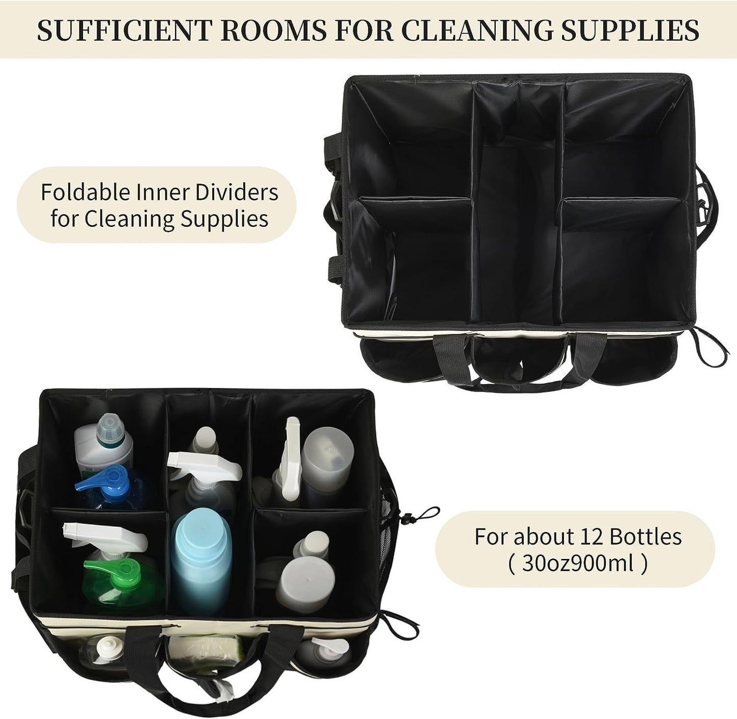Large Wearable Cleaning Ditty Bag