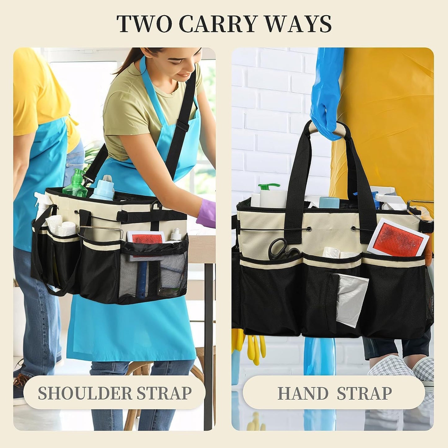 Large Wearable Cleaning Ditty Bag